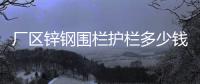 廠區(qū)鋅鋼圍欄護欄多少錢一平方米