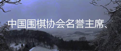 中國圍棋協(xié)會名譽主席、“棋圣”聶衛(wèi)平病逝