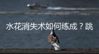 水花消失術(shù)如何練成？跳水“夢(mèng)之隊(duì)”的“武功秘籍”來(lái)了