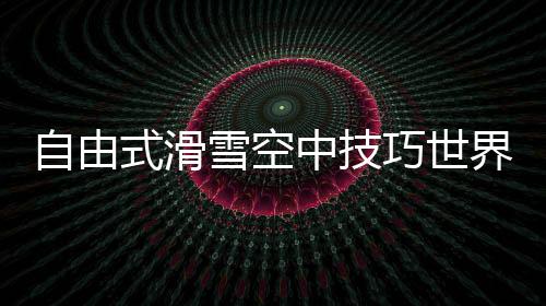 自由式滑雪空中技巧世界杯：中國隊(duì)王心迪奪冠 徐夢桃摘銀