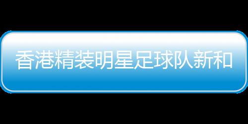 香港精裝明星足球隊(duì)新和公益足球邀請賽在新疆新和舉行