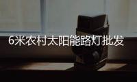 6米農(nóng)村太陽能路燈批發(fā)